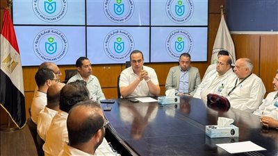 رئيس هيئة الرعاية الصحية يترأس غرفة عمليات قمة السلام
