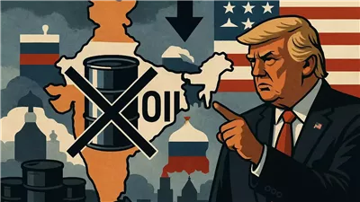 الهند توقف شراء النفط الروسي بعد ضغوط من ترامب