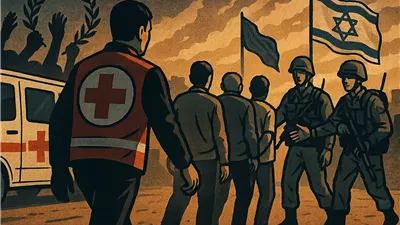 تحرير أول سبعة رهائن إسرائيليين من غزة وتسليمهم للصليب الأحمر تمهيدًا لنقلهم إلى الجيش الإسرائيلي وسط هتافات الفرح في تل أبيب