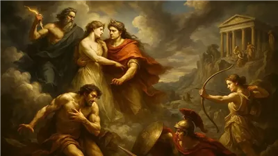 حكايات الآلهة والوحوش في الأساطير الإغريقية وتجسيد الصراع الأبدي بين القوة والقدر