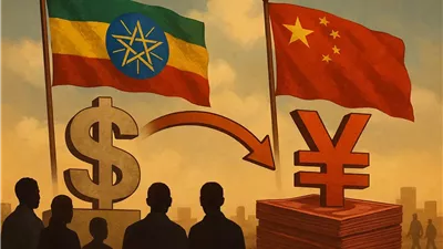 إثيوبيا تبحث تحويل ديونها من الدولار إلى اليوان لتخفيف الضغط المالي