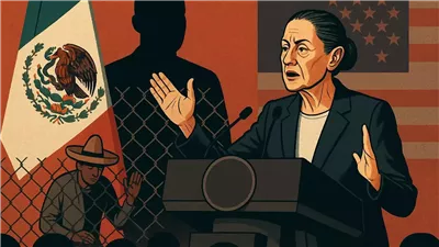 شينباوم تدين اعتقالات المهاجرين المكسيكيين وتنتقد سياسات الهجرة الأمريكية