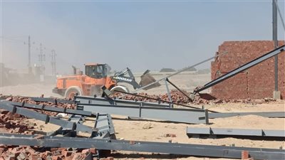 الشرقية تزيل ٣٢ حالة تعدٍ ومباني مخالفة بالزوامل