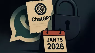 إيقاف ChatGPT على واتساب رسميًا بعد تحديث سياسات WhatsApp 	