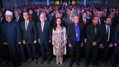 وزيرة التضامن تشهد اليوبيل الماسي للهيئة الإنجيلية