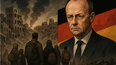 ميرتس يعلن انتهاء الحرب السورية ويدعو لترحيل اللاجئين من ألمانيا