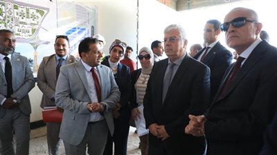 وزير التعليم العالي يتفقد مشروعات جامعة الأقصر بتكلفة 2.3 مليار جنيه