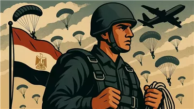 مصر تشارك  في بطولة العالم العسكرية للقفز بالمظلات سيزم قطر 2025 	