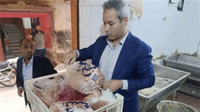 ضبط لحوم فاسدة في شبرا الخيمة ضمن أخطر قضايا الغش التجاري 	