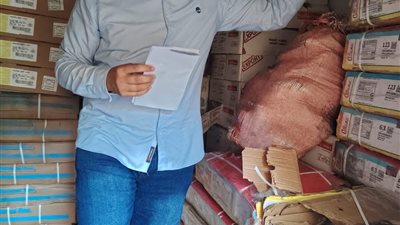 ضبط 3 أطنان لحوم مجهولة المصدر خلال حملة تموينية بديروط