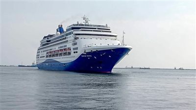 وصول CELESTYAL JOURNEY يرفع حركة السياحة البحرية في ميناء غرب بورسعيد إلى أكثر من 6300 سائح
