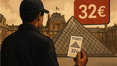 لوفر باريس يرفع رسوم دخول معظم الزوار من خارج أوروبا بنسبة 45%