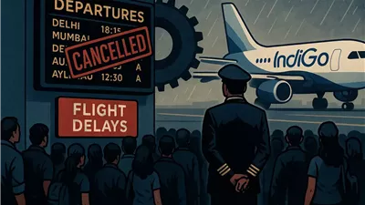 أزمة إلغاء رحلات تضرب شركة IndiGo وتربك الطيران الهندي