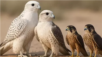 تألق صقور الجير في مسابقة الدعو والطلع ببطولة كتارا للصقور