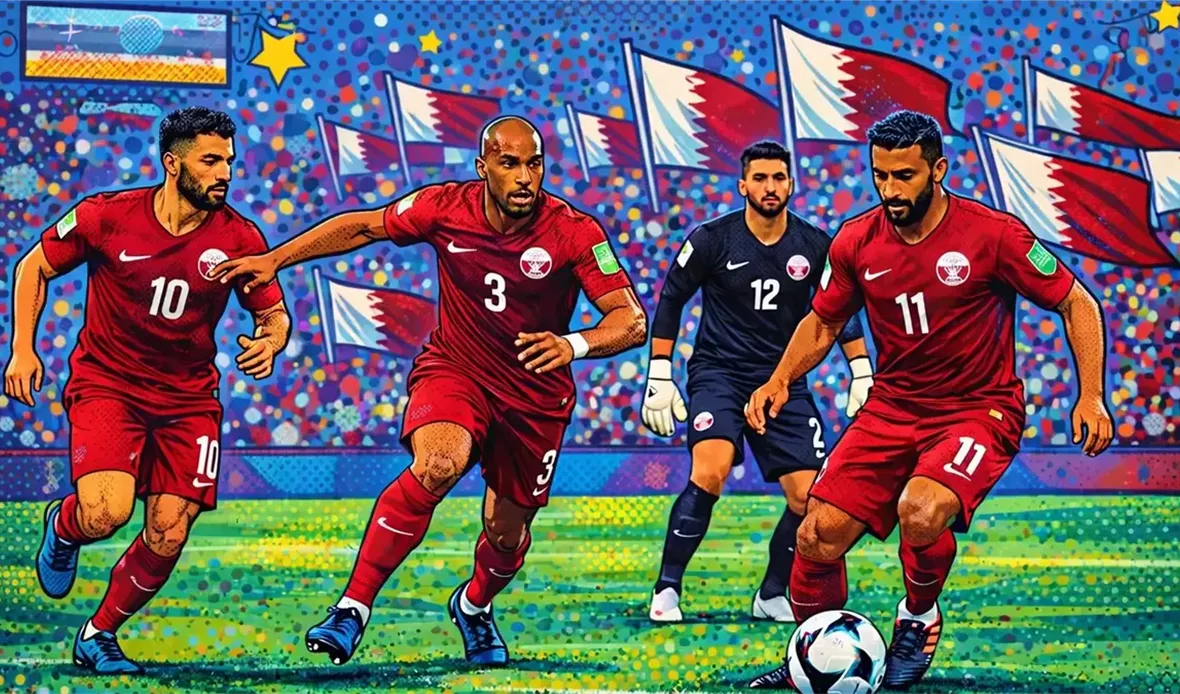 تراجع المنتخب القطري