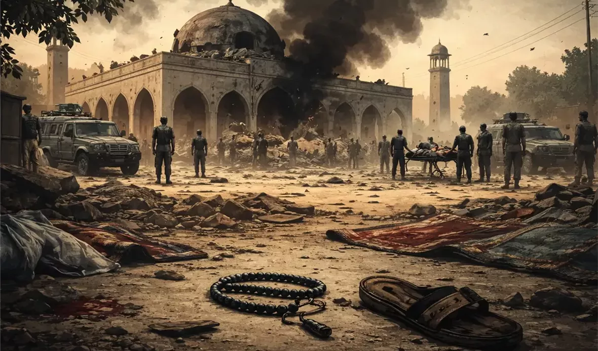 انفجار مسجد في مايدوغوري