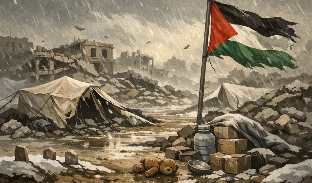 الطقس الشتوي القاسي
