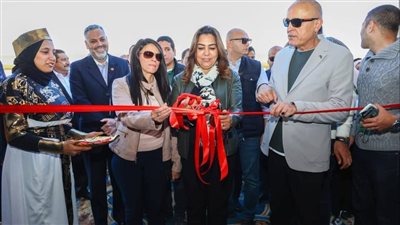 افتتاح المجزر الآلي ووضع حجر الأساس لسوق الحبيل الحضاري الجديد بالأقصر