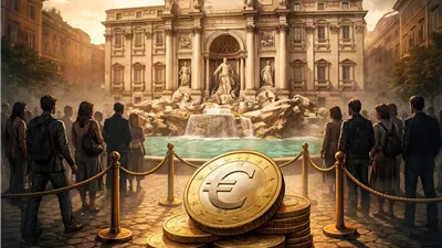 روما تفرض رسم دخول جديد لزيارة نافورة تريفي الشهيرة عن قرب