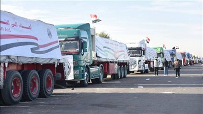 وزارة التموين تطلق القافلة الإغاثية رقم (15) إلى قطاع غزة بالتعاون مع هيئة الإغاثة الكاثوليكية