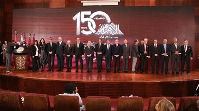 خالد عبدالغفار يشهد احتفالية 150 عامًا على تأسيس الأهرام