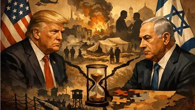 ترامب يدفع نحو المرحلة الثانية من وقف إطلاق النار في غزة