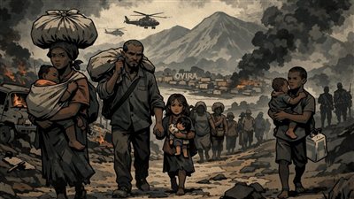تصاعد القتال في شرق الكونغو الديمقراطية قرب أوفيرا