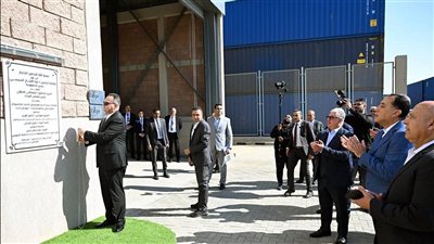 رئيس الوزراء يفتتح التوسعات الجديدة لمركز «كادمار انترناشونال» اللوجستي بالسخنة باستثمارات تقارب 24 مليون دولار