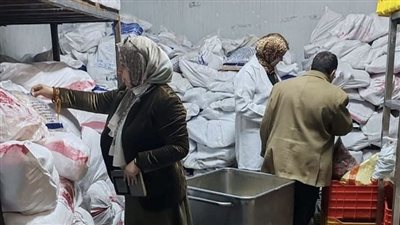 ضبط دواجن فاسدة بالشرقية بكمية تتجاوز طنين في بلبيس