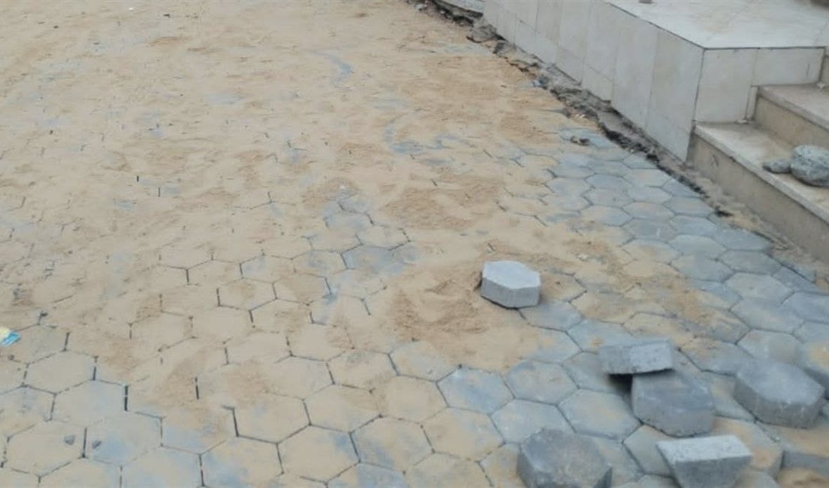 تطوير الطرق بالحسينية