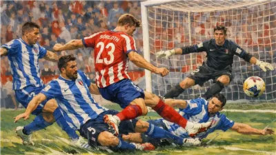 فوز أتلتيكو مدريد على ألافيس في الدوري الإسباني