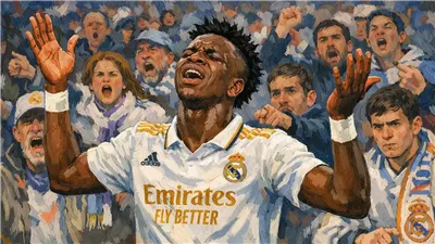فينيسيوس جونيور يتعرض لهجوم جماهير ريال مدريد في الملعب