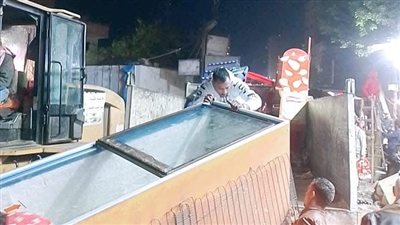  الجيزة تزيل 21 كشكًا وترفع 600 طن مخلفات