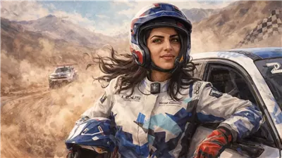 من رالي جميل إلى العالمية مسيرة ماشيل الحويش في رياضة المحركات السعودية
