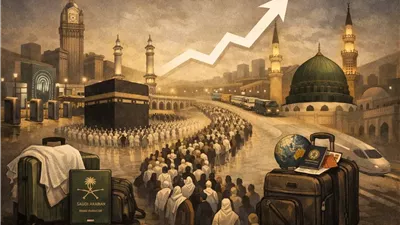 ارتفاع قياسي في أعداد المعتمرين خلال شهر رجب بالمملكة العربية السعودية
