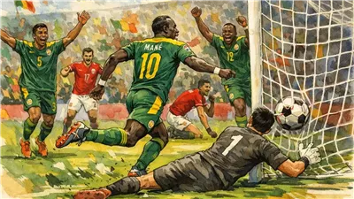 مباراة مصر والسنغال في كأس الأمم الأفريقية 2025 تنتهي بفوز السنغال