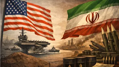 إيران تحذر من حرب شاملة رداً على الحشود الأمريكية 2026