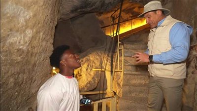 منطقة أهرامات الجيزة والمتحف المصري الكبير يستقبلان اليوتيوبر العالمي IShowSpeed