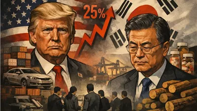 ترامب يرفع الرسوم الجمركية على واردات كوريا الجنوبية إلى 25%