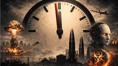 ساعة يوم القيامة 2026 تقترب من منتصف الليل وتحذير علمي من تصاعد الخطر العالمي