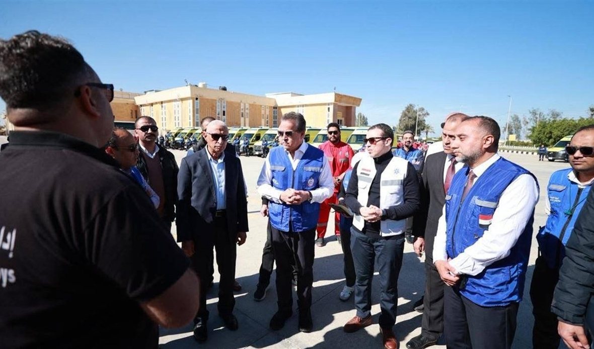 معبر رفح يستقبل الجرحى