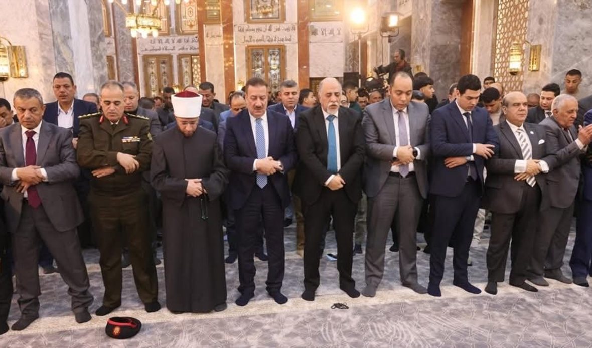 افتتاح مسجد العمري