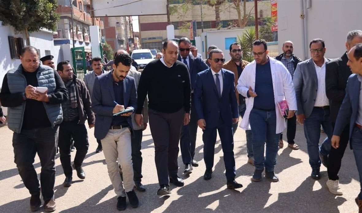محافظ المنوفية يتفقد