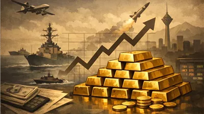 ارتفاع أسعار الذهب مجددًا مع تصاعد التوترات العسكرية بين واشنطن وطهران