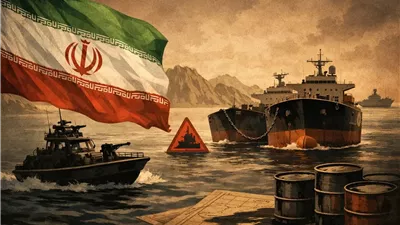 الحرس الثوري الإيراني يحتجز ناقلتي نفط في الخليج بتهمة التهريب ويهدد القوات الأمريكية
