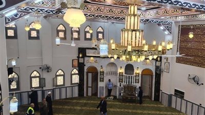 محافظ المنيا يفتتح المسجد الكبير بقرية أبو شحاتة في مطاي استعداداً لرمضان