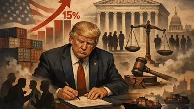 ترامب يرفع الرسوم الجمركية العالمية إلى 15% في الولايات المتحدة