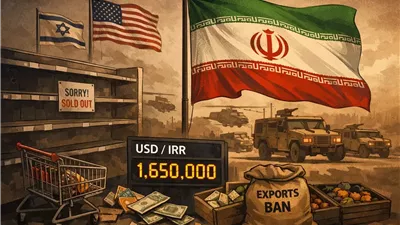 اندفاع شراء الغذاء في طهران مع تصاعد التوتر بين إيران وأمريكا وإسرائيل