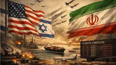 التصعيد العسكري بين إيران وإسرائيل والولايات المتحدة يربك السفر الجوي والاقتصاد العالمي