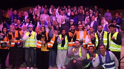 نائب محافظ الجيزة تشارك في تنظيم قافلة السعادة لإفطار 2000 صائم بالإسكان البديل لنزلة السمان